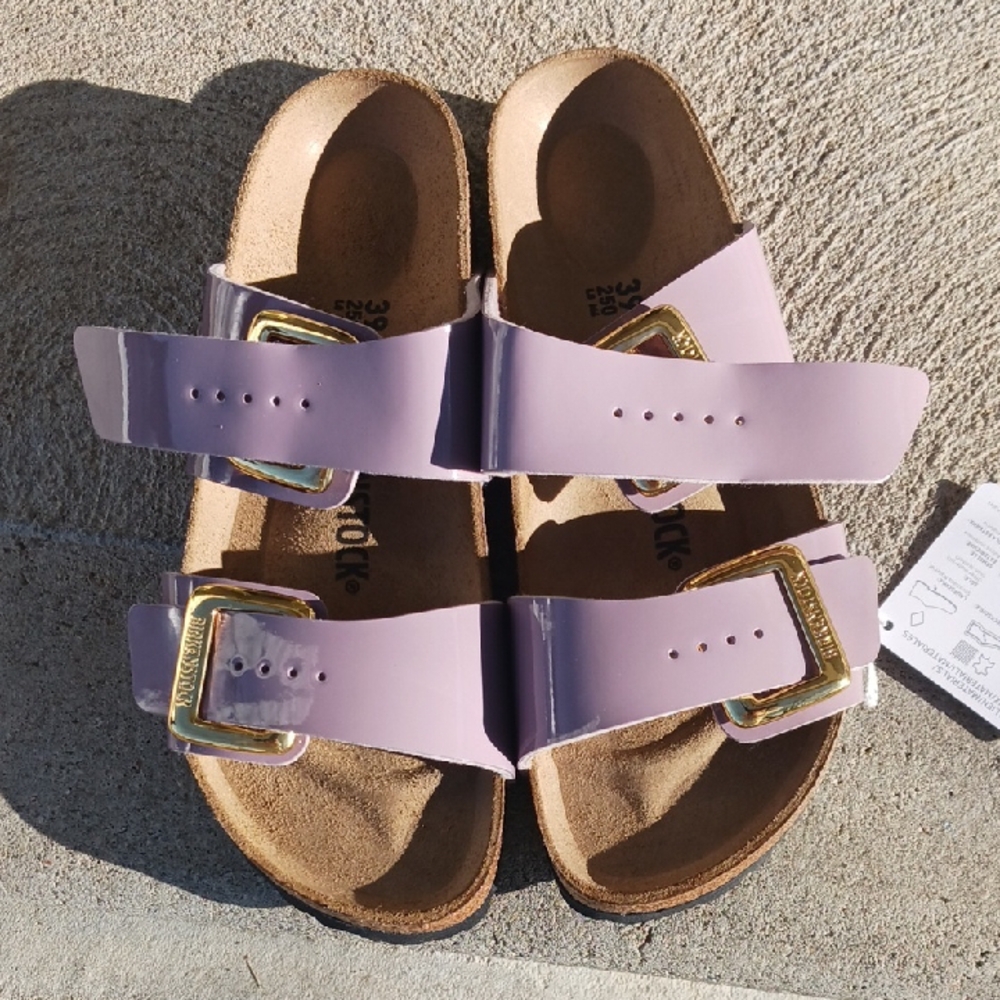Birkenstock Sydney Luxe Buckle, Size 39, New In Box